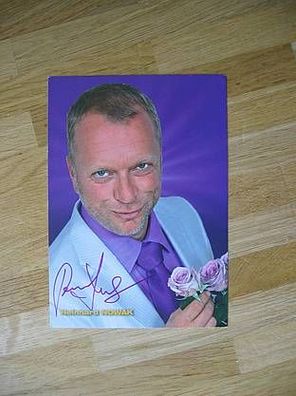 Schauspieler Reinhard Nowak handsigniertes Autogramm!!!