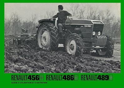 Betriebsanleitung für die Renault Traktoren 456, 486 und 489
