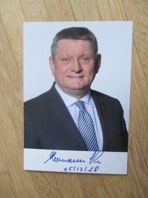 Bundesminister CDU Hermann Gröhe - handsigniertes Autogramm!!!