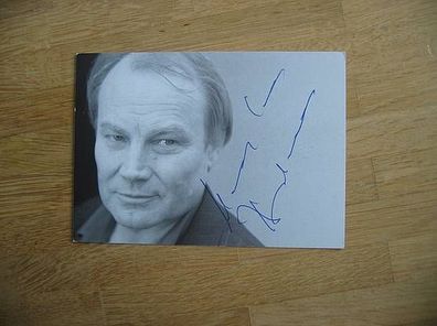 Schauspieler Klaus Maria Brandauer handsigniertes Autogramm!!!