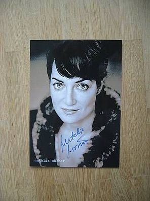 Schauspielerin Natalia Wörner handsigniertes Autogramm!