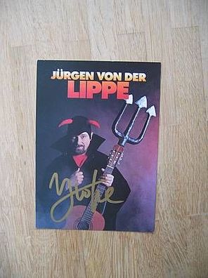 Jürgen von der Lippe - handsigniertes Autogramm!!!