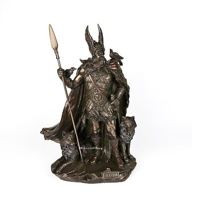 Göttervater Odin Bronzefarbend, Allvater Gott