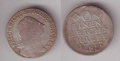 1/6 Taler Silber Münze Preussen 1777 E
