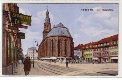 47781 Ak Heidelberg Restauration Falken um 1910