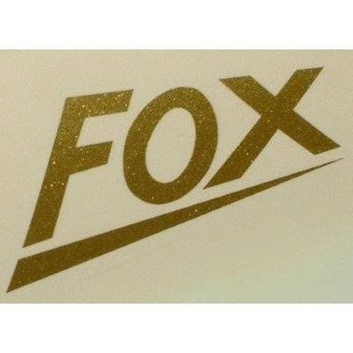 Schriftzug NSU Fox für Kotfklügel, gold