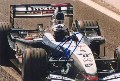 Original Autogramm DAVID Coulthard Formel-1 (Großfoto)