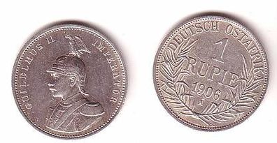 1 Rupie Silber Münze Deutsch Ost Afrika 1906 A