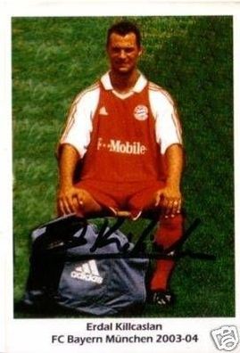 Erdal Killcaslan Bayern München-Amateure 2003-04 Sign.
