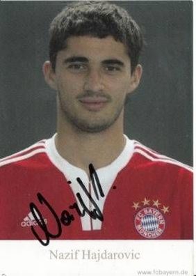 Nazif Hajdarovic Bayern München II 2009-10 Autogrammkarte Original Signiert