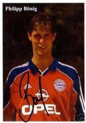 Philipp Bönig Bayern München-Amateure 2000-01 Autogrammkarte