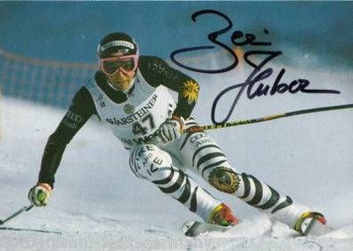68310 Ulrike Gräßler Skispringen original signierte Autogrammkarte