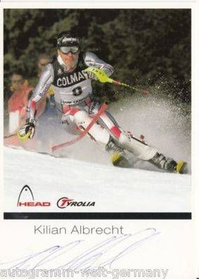Kilian Albrecht Autogrammkarte Original Signiert + A14283