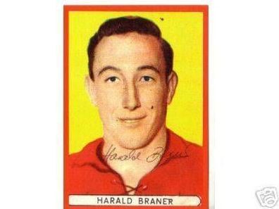 1 FC Kaiserslautern 60er Jahre + Harald Braner+ Original Signiert