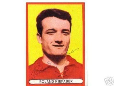 1 FC Kaiserslautern 60er Jahre + Roland Kiefaber+ Original Signiert