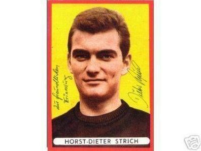 1 FC Kaiserslautern 60er Jahre + Horst-Dieter Strich Original Signiert