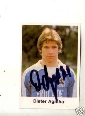 Dieter Agatha 1860 München 1977-78 Bergmann SB Sign.