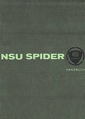 Bedienungsanleitung NSU Spider, Auto, PKW, Oldtimer, Klassiker