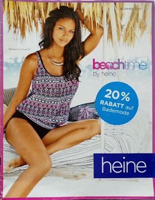beachtime - heine Versand Bestellkatalog Bademode Mode-Katalog Sommer 2017