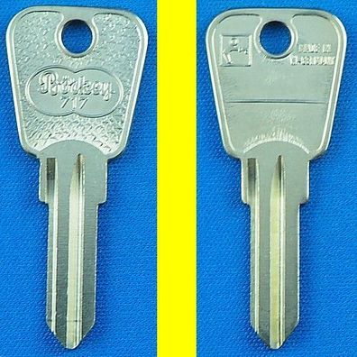 Schlüsselrohling Börkey 717 für verschiedene L + F, Legge, Union, Ymos