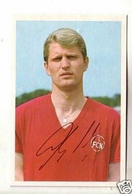 Peter Czernotzki 1 FC Nürnberg 68-69 Bergmann SB Sign