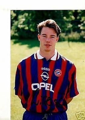 Frank Wiblishauser Super AK Foto Bayern München 96-97 + 4