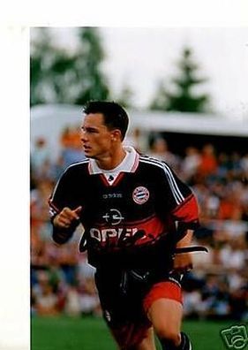 Frank Wiblishauser Super AK Foto Bayern München 98-99 + 1