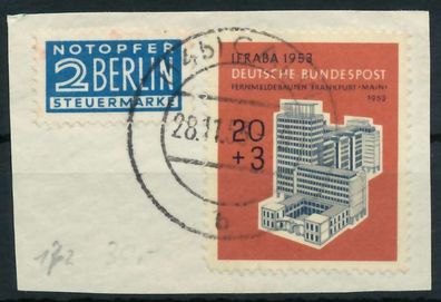 BRD 1953 Nr 172 zentrisch gestempelt Briefstück X877E76
