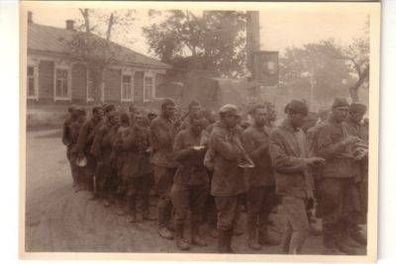 25456 Foto Ukraine Kriegsgefangene Russen 2. Weltkrieg
