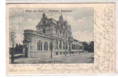 49088 Ak Gruß aus dem Parkhaus Hannover 1902