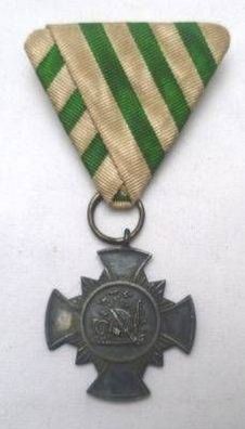 silberne Schützen Medaille Sachsen am Band um 1910
