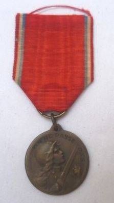 Frankreich Verdun Medaille 1916 mit Band