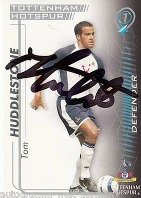 Tom Huddlestone Tottenham Hotspur SB 2005-06 Original Signiert