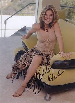 Original Autogramm KELLY Clarkson auf Großfoto (COA)