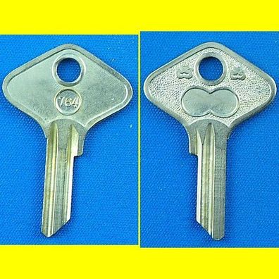Schlüsselrohling Börkey 764 für verschiedene Dom + Kolb + Keiper / Fiat, Porsche