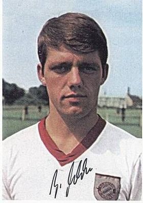 Hubert Windsperger Autogrammkarte Bayern München Spieler 60er Jahre Original Sig