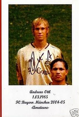 Andreas Ottl Bayern München Amateure 2004-05 Sign (2)