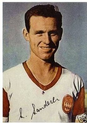 Ludwig Landerer Bayern München 60er Jahre Autogrammkarte Sign.
