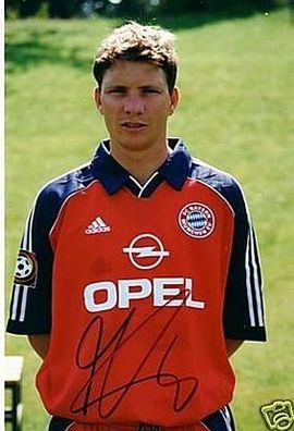 Michael Tarnat Super GF Bayern München Original Signiert + 7
