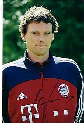 Michael Henke Super GF Bayern München Original Signiert + 3