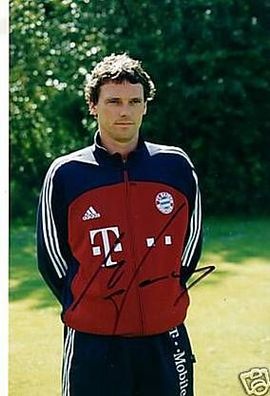 Michael Henke Super GF Bayern München Original Signiert + 4