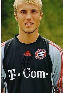 Michael Rensing Super GF Bayern München Original Signiert + 2