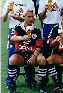 Thorsten Fink Super GF Bayern München Original Signiert + 31