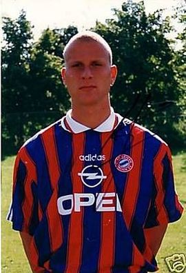 Carsten Jancker Super GF Bayern München Original Signiert + 31