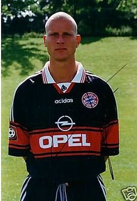 Carsten Jancker Super GF Bayern München Original Signiert + 29