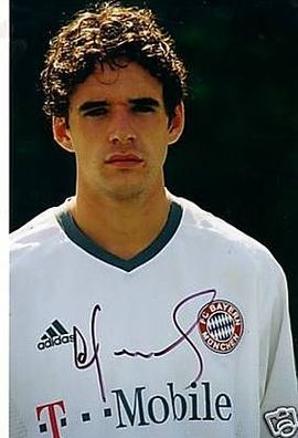 Owen Hargreaves Super GF Bayern München Original Signiert + 5