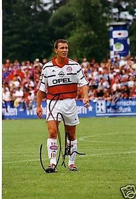 Patrick Andersson Super GF Bayern München Original Signiert + 17
