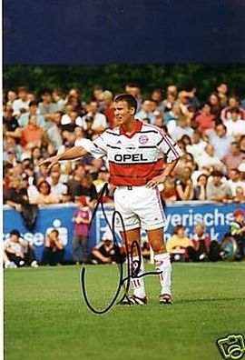 Patrick Andersson Super GF Bayern München Original Signiert + 18