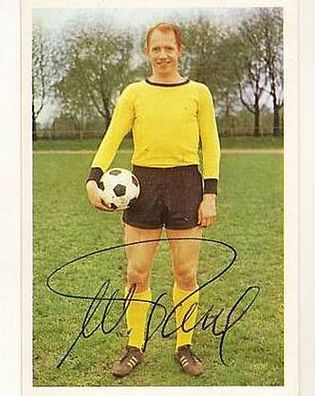 Wolfgang Paul Bor. Dortmund Bergmann SB 1966/67 Sign.