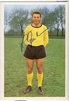 Lothar Geisler Bor. Dortmund Bergmann SB 1966-67 Sign.